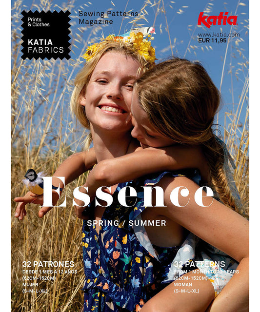 REVISTA KATIA Costura Essence 1 - Katia Fabrics - 32 Patrones