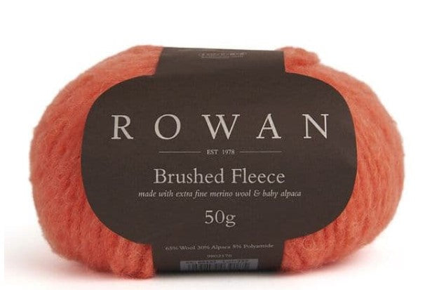ROWAN BRUSHED FLEECE.