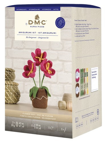 DMC - Kit Amigurumi FLOWER POT