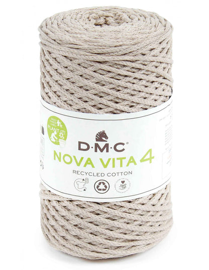 DMC NOVA VITA / ECO VITA 4 UNICOLOR - TUBO