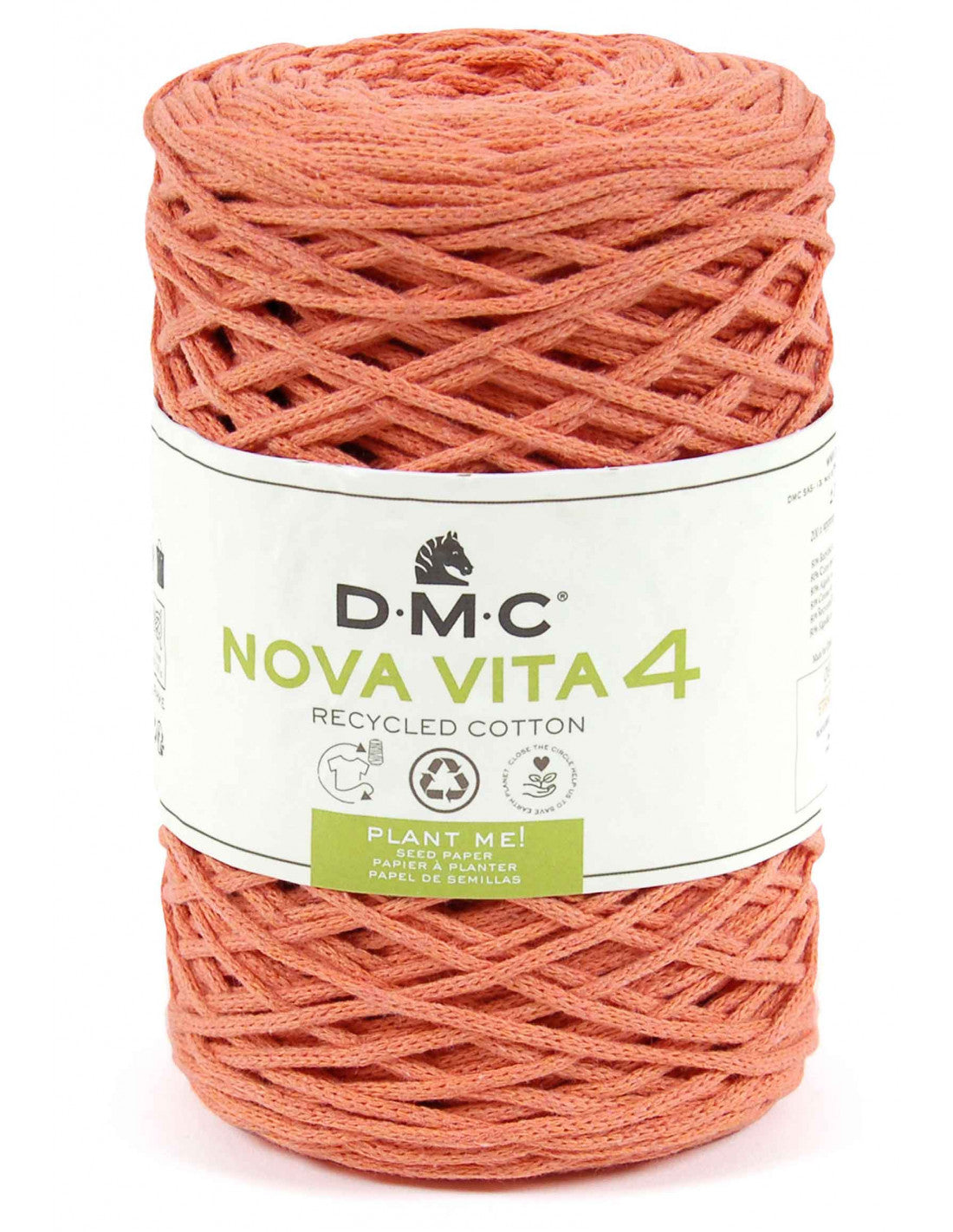DMC NOVA VITA / ECO VITA 4 UNICOLOR - TUBO