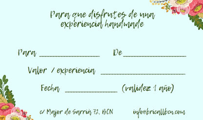 Tarjeta Regalo BRICALLBCN de 10€ a 500€