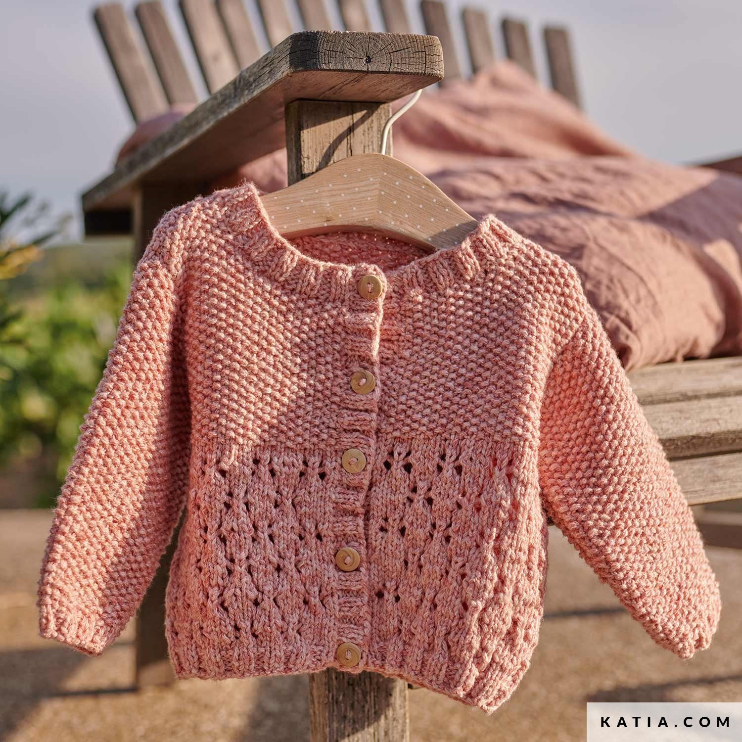 Katia Chaqueta Ganchillo Bebe Cardigan Chaquetitas De Bebe Hechas