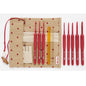 TULIP ETIMO SET DE GANCHILLOS  RED SOFTGRIP